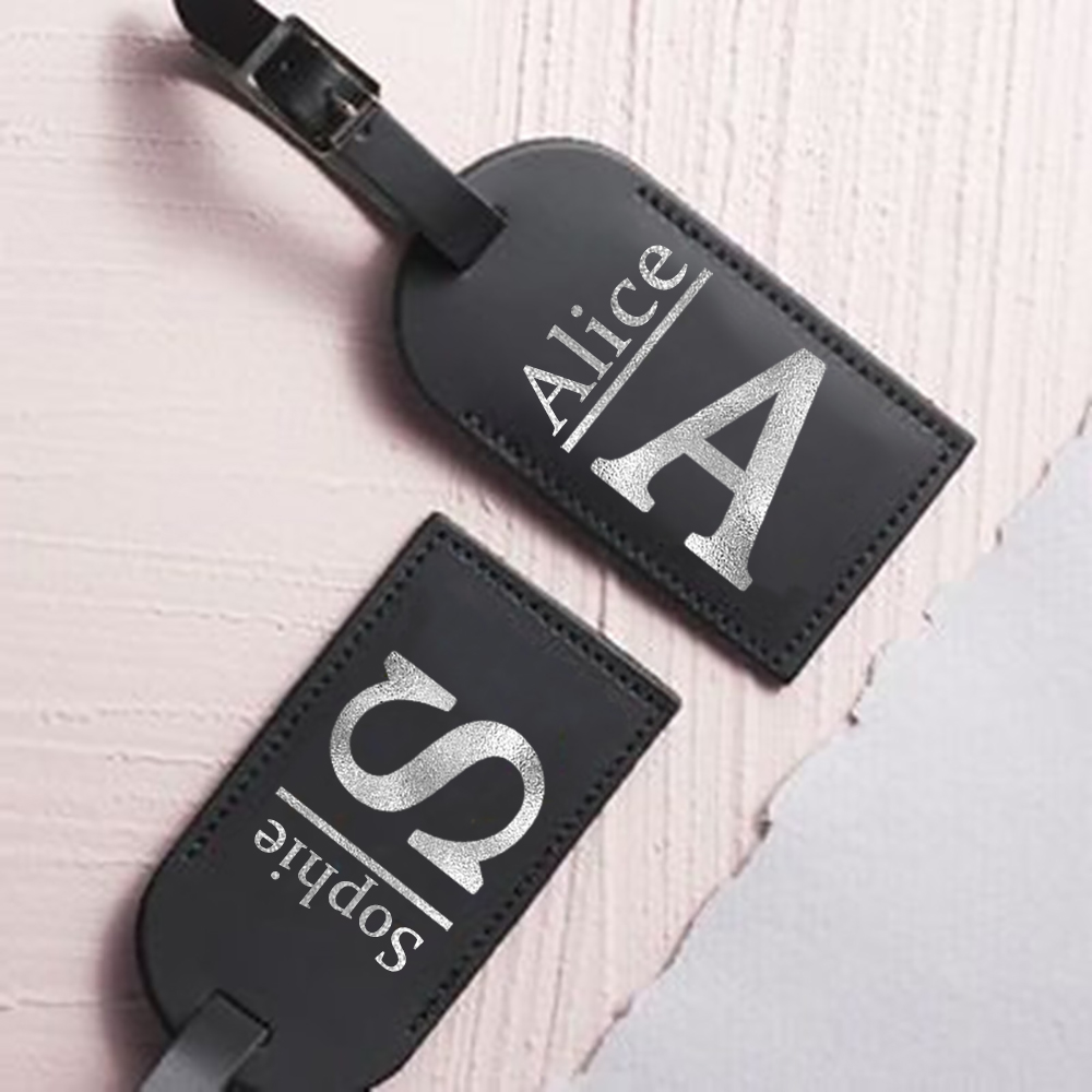 Travel Accessories To Gift - رسالة شخصية مع اسم حرف واحد
