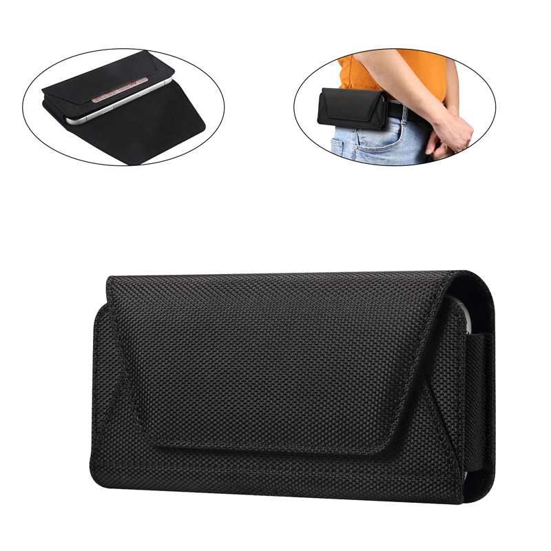 Xiaomi Travel Accessories - حقيبة نايلون للهاتف مقاس 4.7-7.2 بوصة