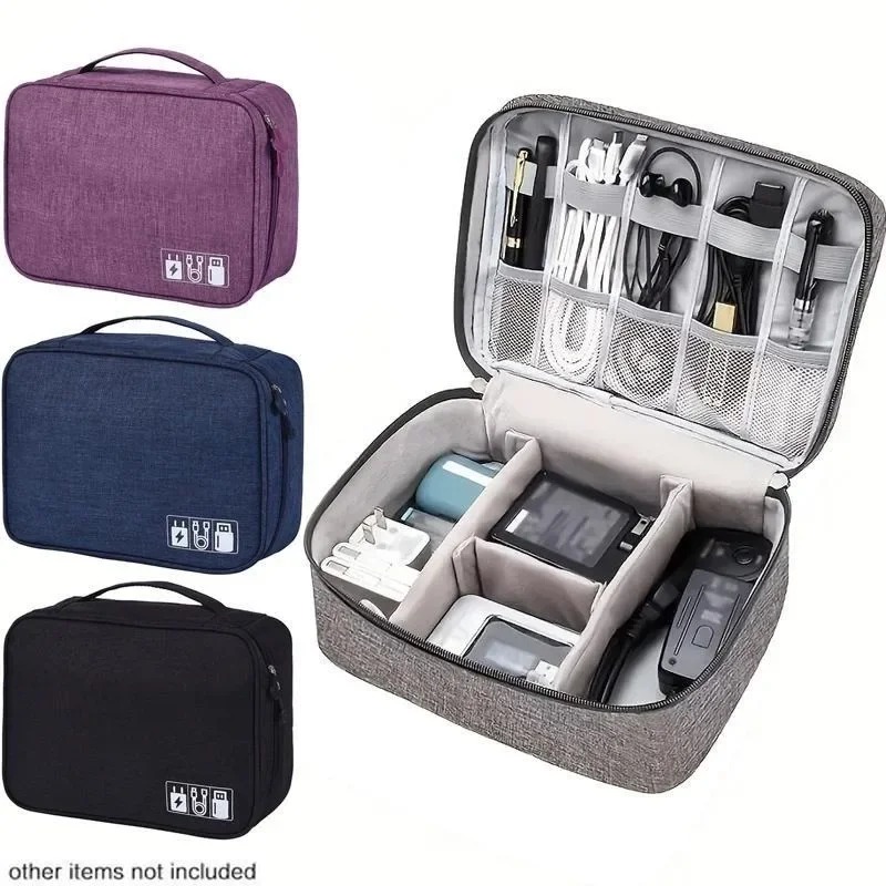 Travel Accessories As Gifts - حقيبة تنظيم الإلكترونيات للسفر مقاومة للماء،