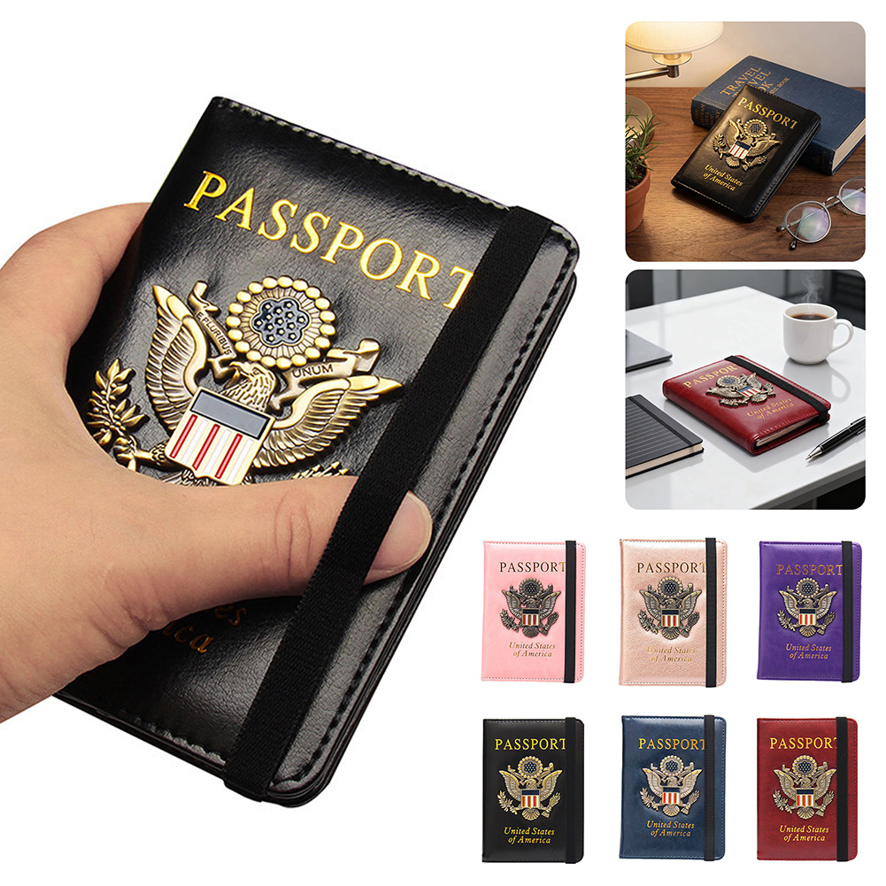 Travel Accessories Rfid - حافظة جواز سفر بتقنية RFID للسفر،