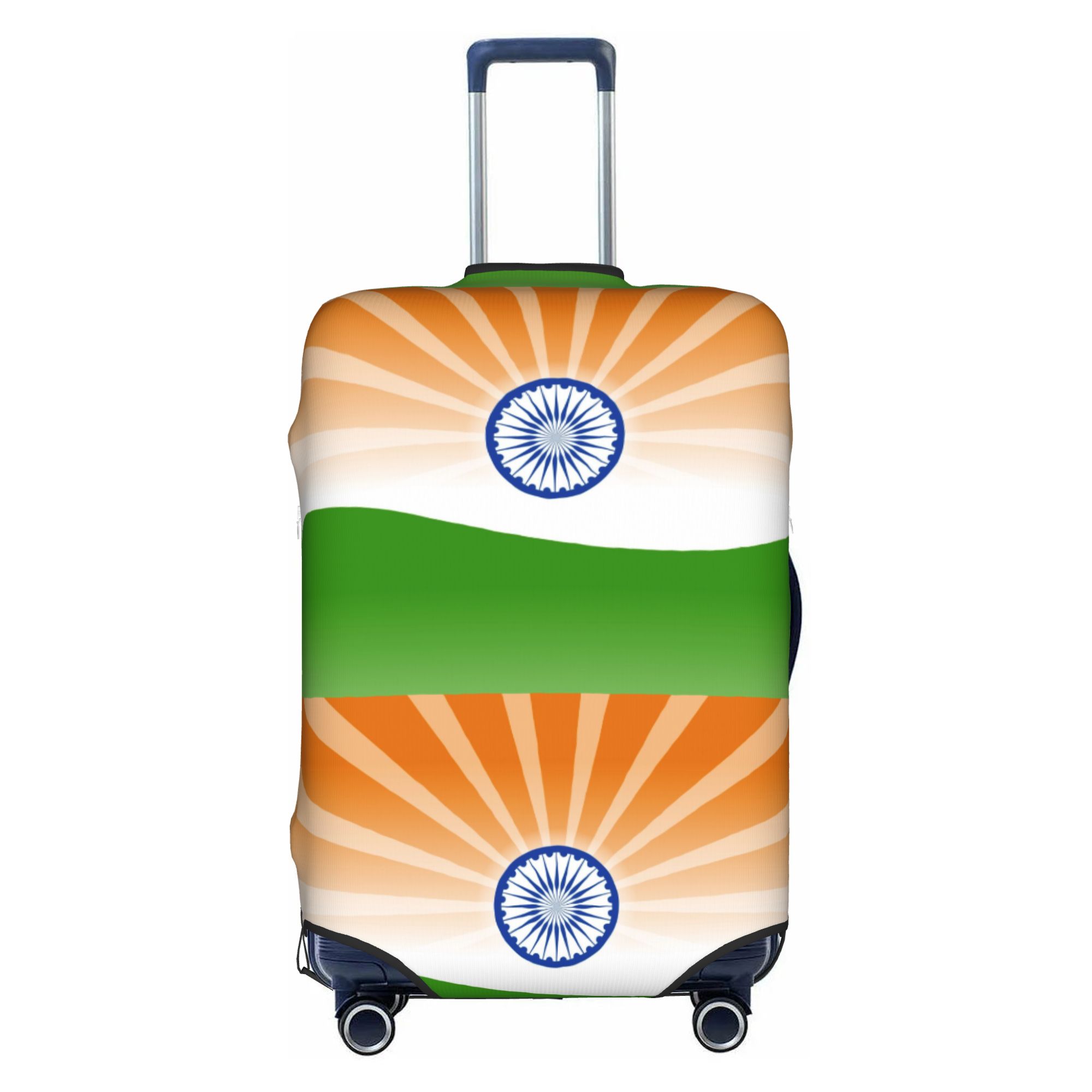 Travel Accessories India - غطاء حقيبة السفر بعلم الهند، غطاء
