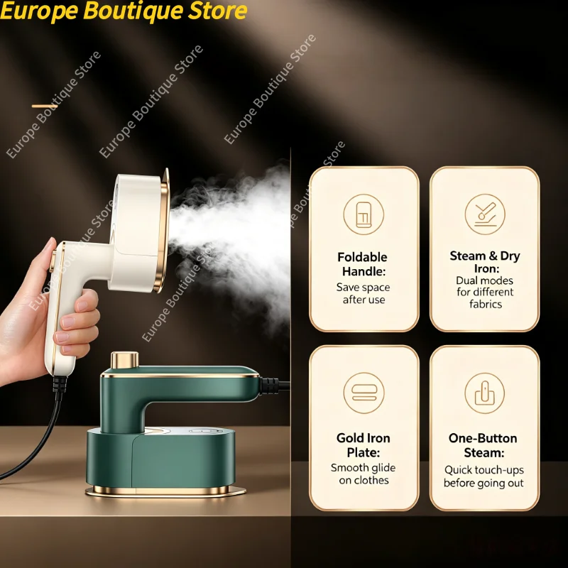 مكواة بخار محمولة قابلة للطي ل - مراجعة Mini Iron Travel وسعره