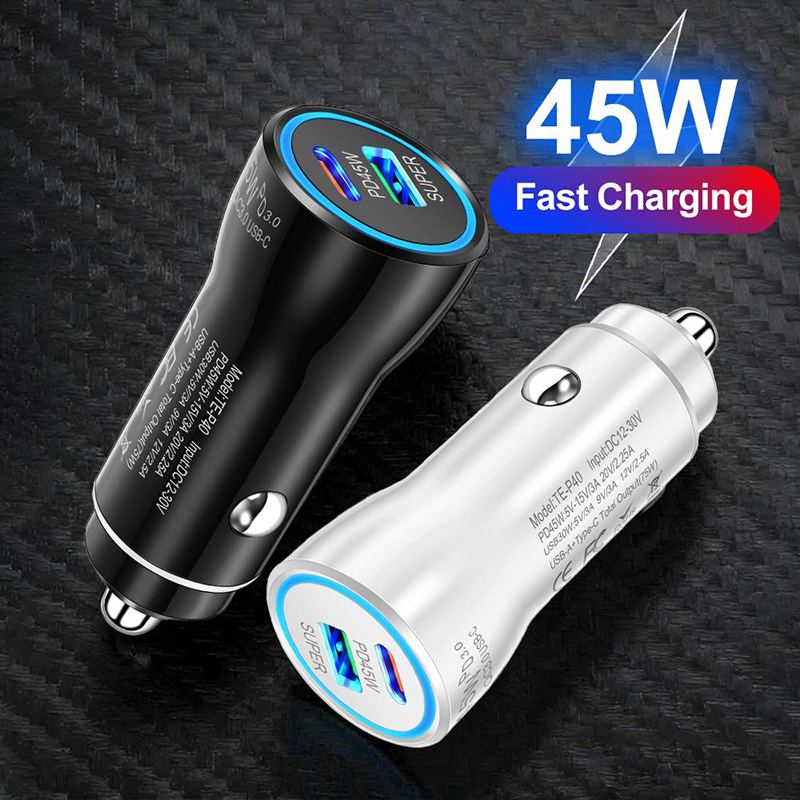 شاحن سيارة USB-C مزدوج المنفذ  - مراجعة Travel Adapter Universal وسعره