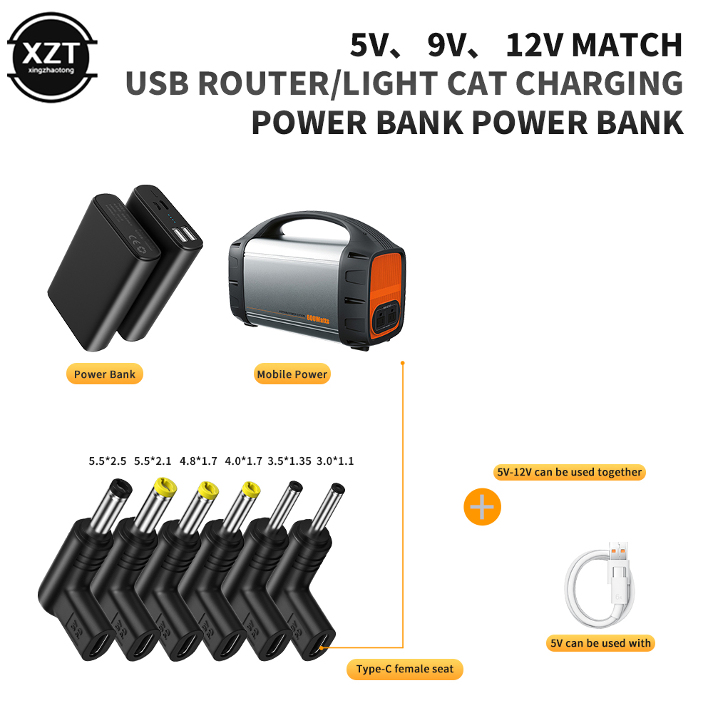 5 فولت 9 فولت 12 فولت USB C نو - مراجعة Travel Adapter Universal وسعره