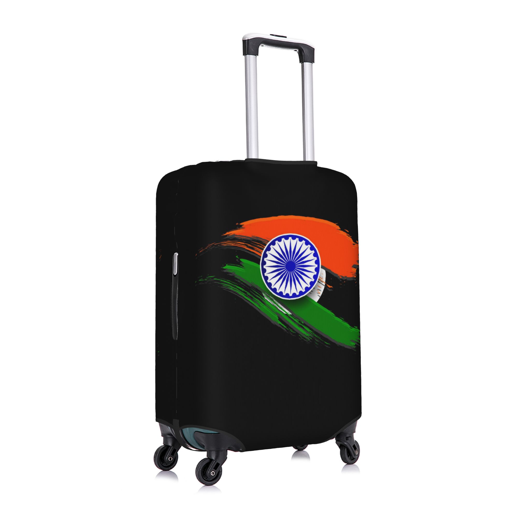 غطاء حقيبة سفر مرن بعلم الهند، - مراجعة Travel Accessories India وسعره