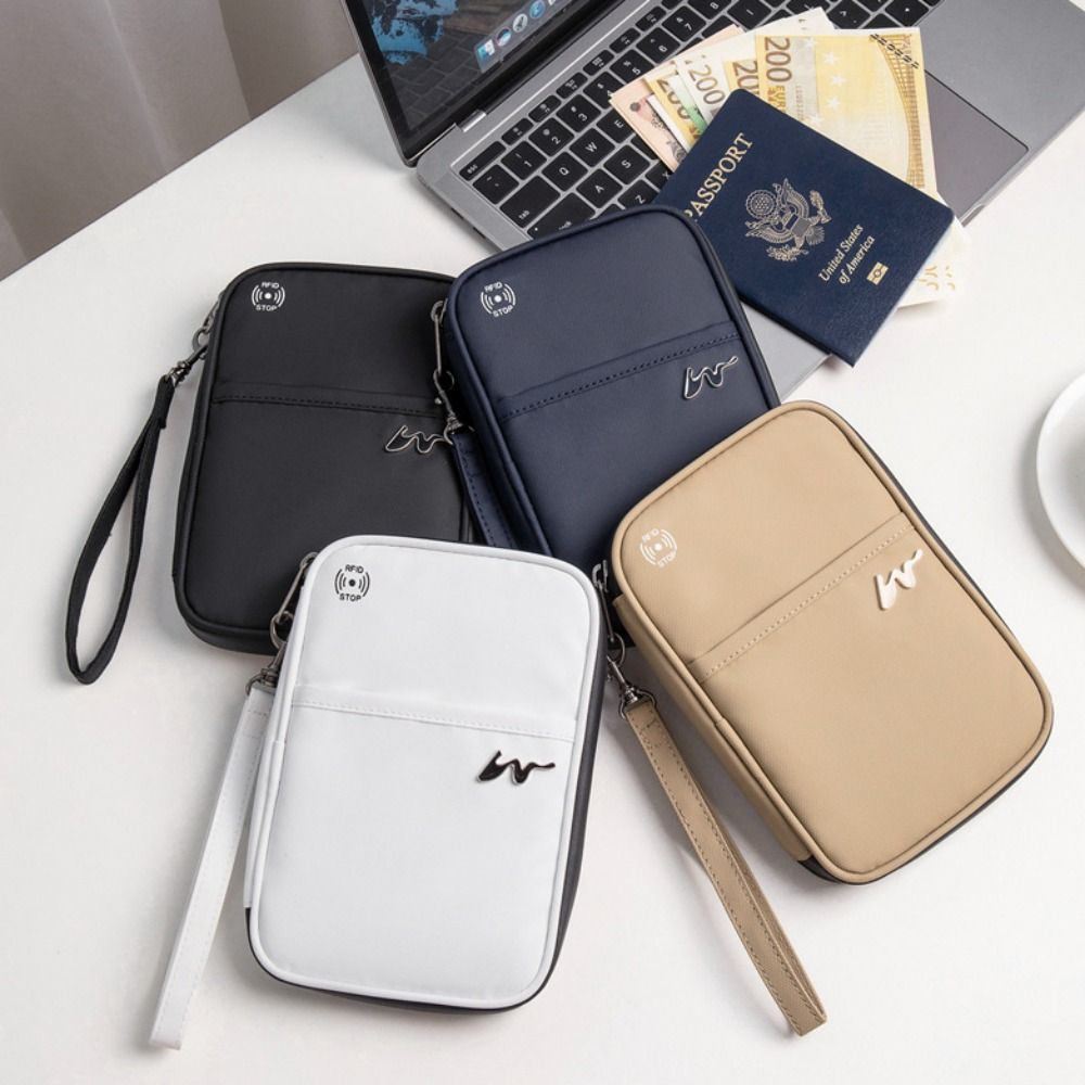 حافظة بطاقات بوليستر محمولة ،  - مراجعة Travel Accessories Rfid وسعره