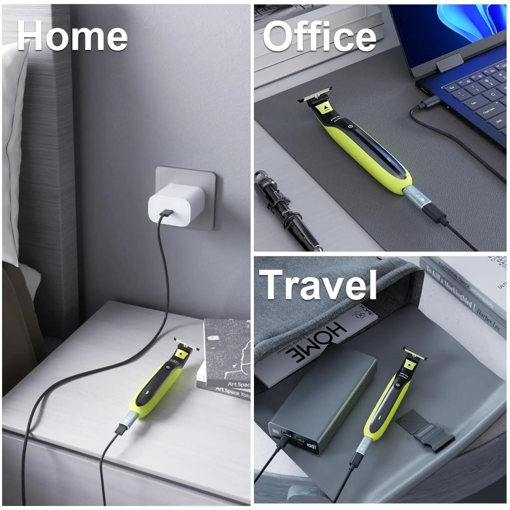 محول شحن ماكينة حلاقة محمول عا - مراجعة Travel Adapter Universal وسعره
