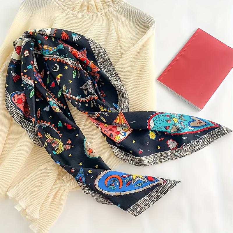 وشاح نسائي أنيق من البوليستر،  - مراجعة Travel Accessories To Gift وسعره
