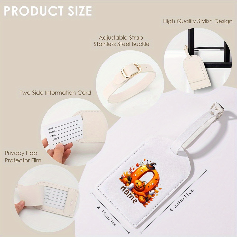 بطاقة أمتعة مخصصة بتصميم مستوح - مراجعة Travel Accessories As Gifts وسعره