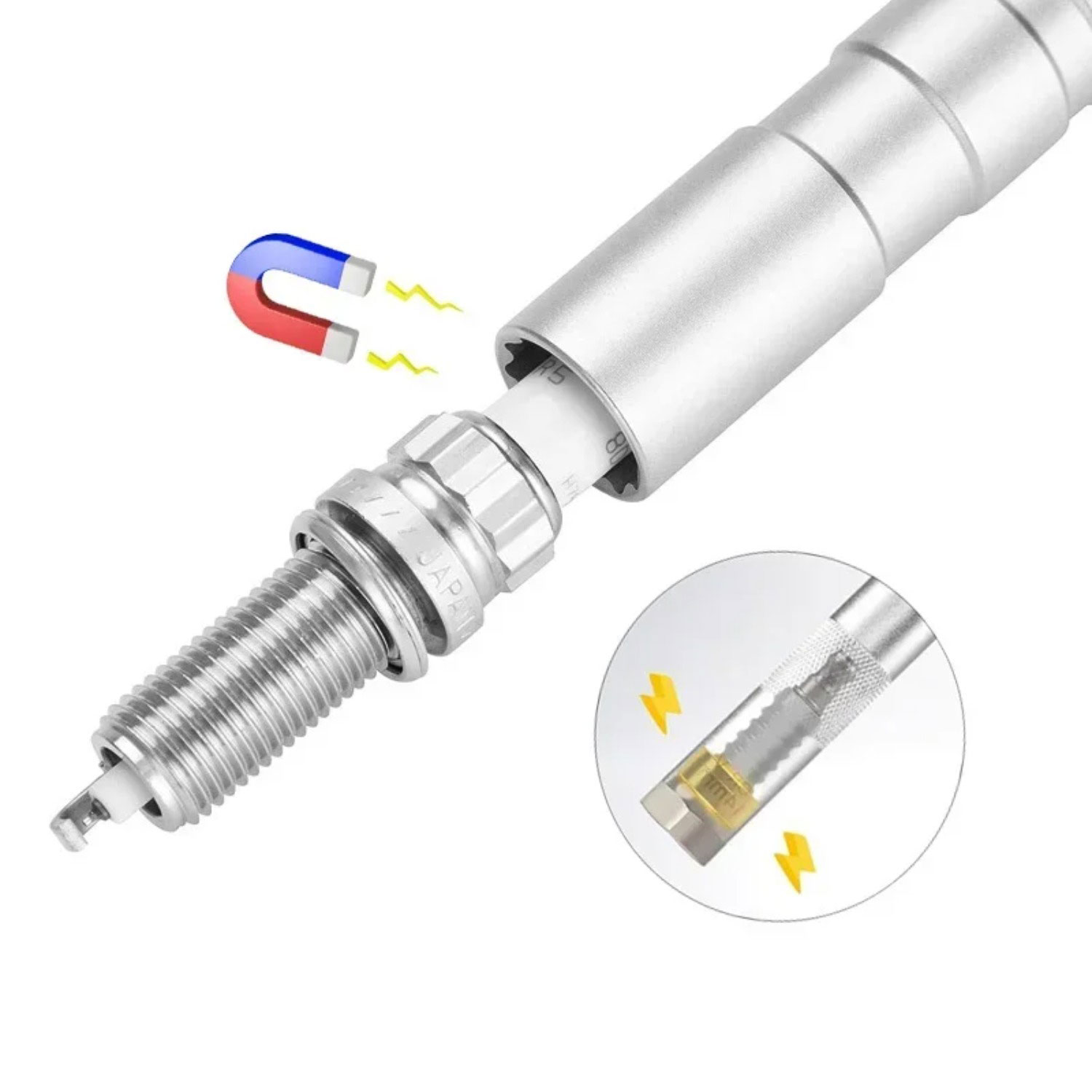 طقم مفتاح ربط شمعات الإشعال 14 - مراجعة Travel Adapter Universal وسعره