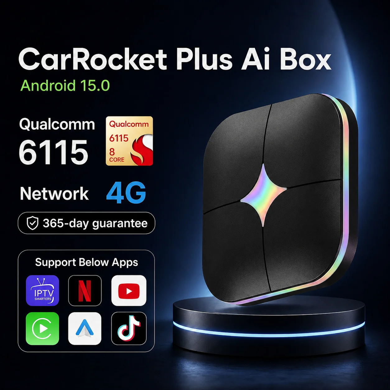 صندوق CarPlay Ai Box CarRocket - مراجعة Travel Adapter Universal وسعره