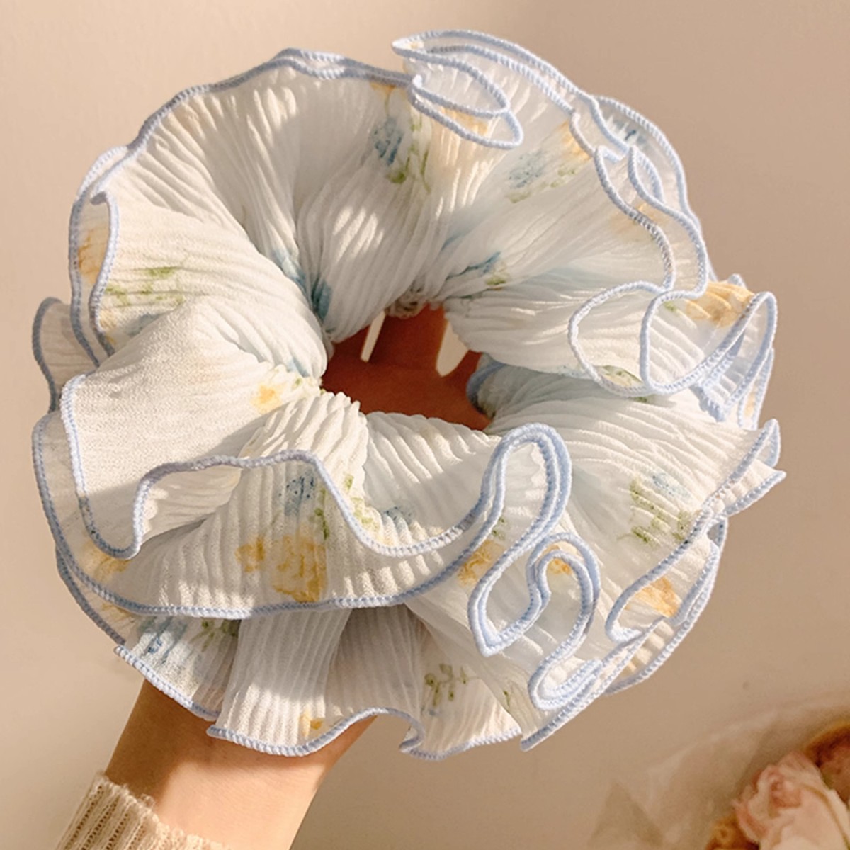 ربطات شعر زرقاء مزخرفة بالزهور - مراجعة Travel Accessories Girls وسعره