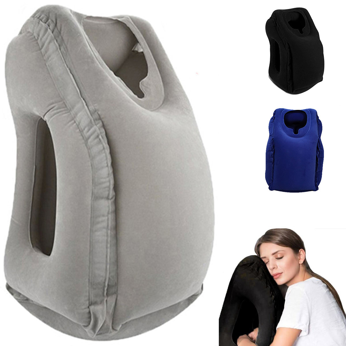 وسادة سفر قابلة للنفخ، إكسسوار - مراجعة Travel Accessories For Long Haul Flights وسعره
