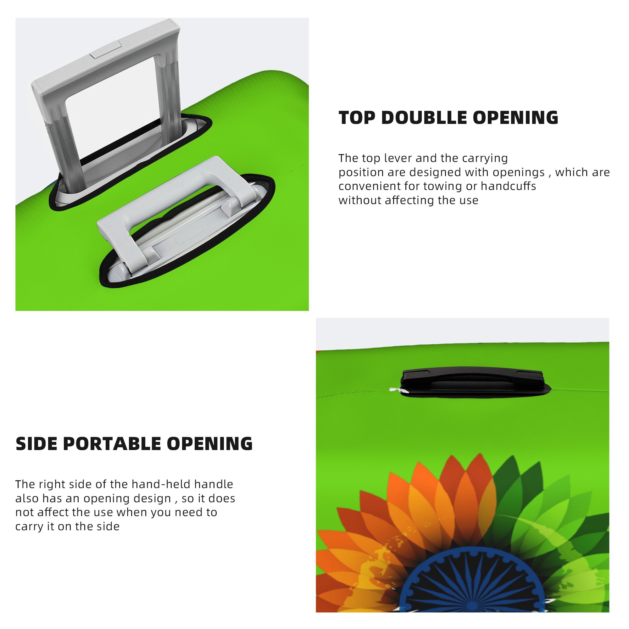 غطاء حقيبة سفر وطني هندي قابل  - مراجعة Travel Accessories India وسعره
